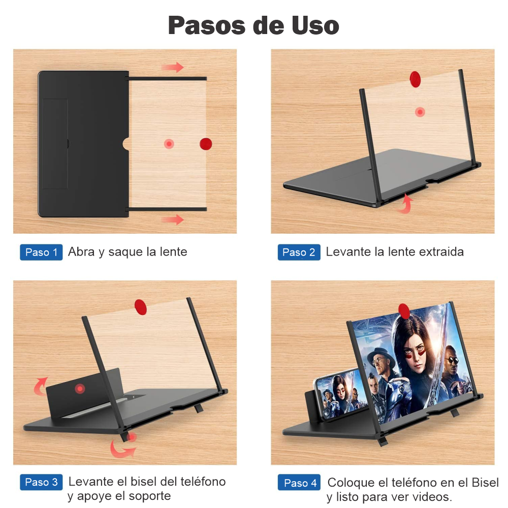 MaxScreen Pro™ – Amplificador de Pantalla para Celular