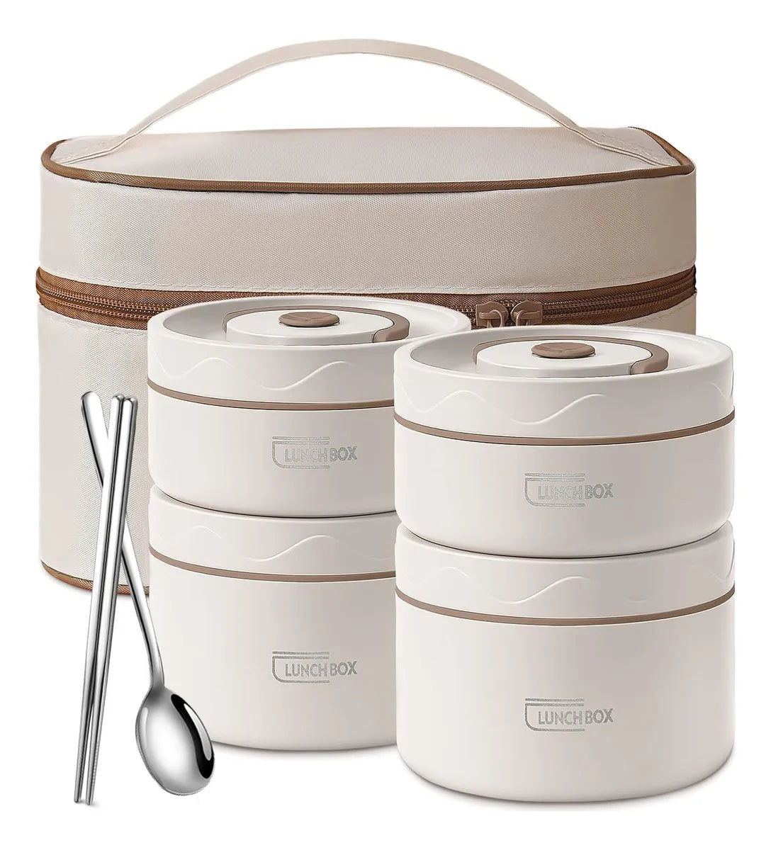 Set Lonchera Térmica Premium – Mantén tu comida caliente 🍱🔥