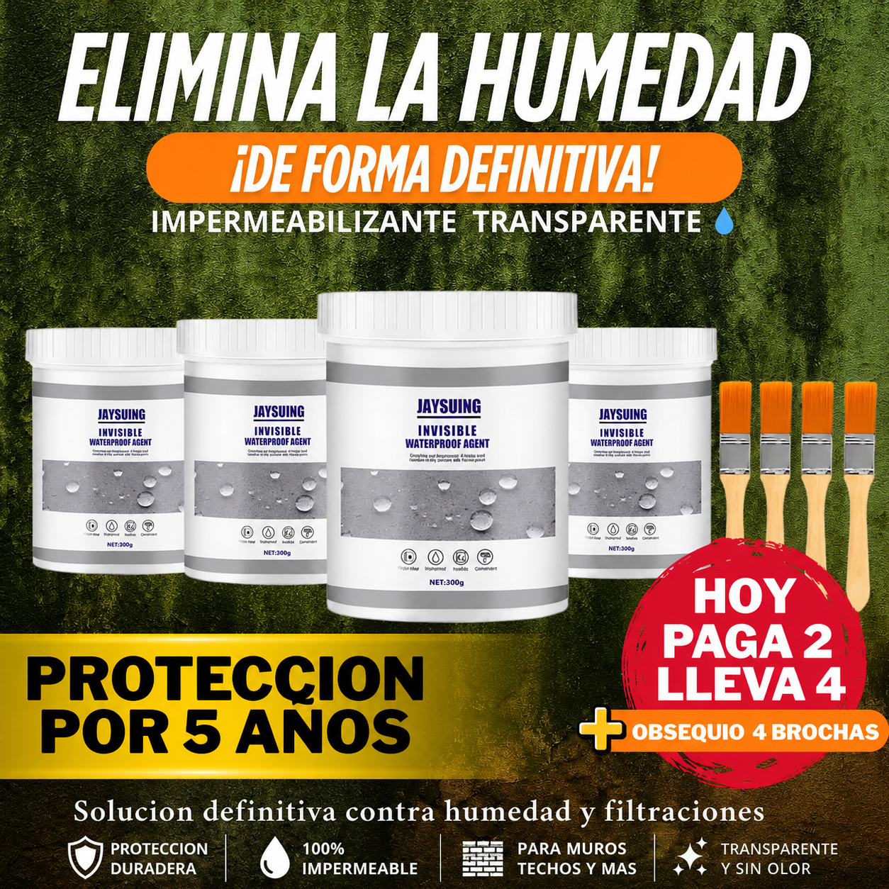 JAYSUING PRO™ – SELLADOR IMPERMEABILIZANTE TRANSPARENTE