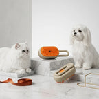 PetSteam Pro™ – Cepillo Premium 3 en 1 para Mascotas con Vapor